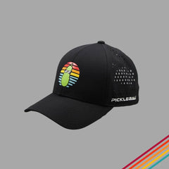 PickleBali Big Sunset 6 Panel Waterproof Cap