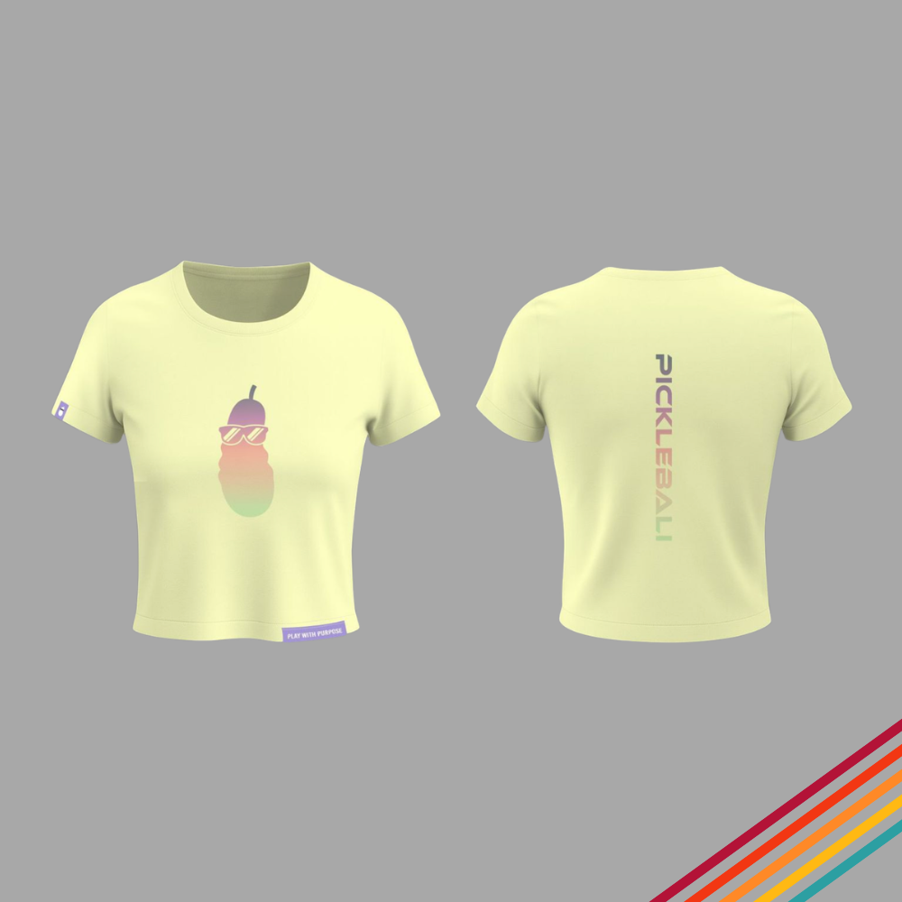 Big Pickle Performance Crop Top