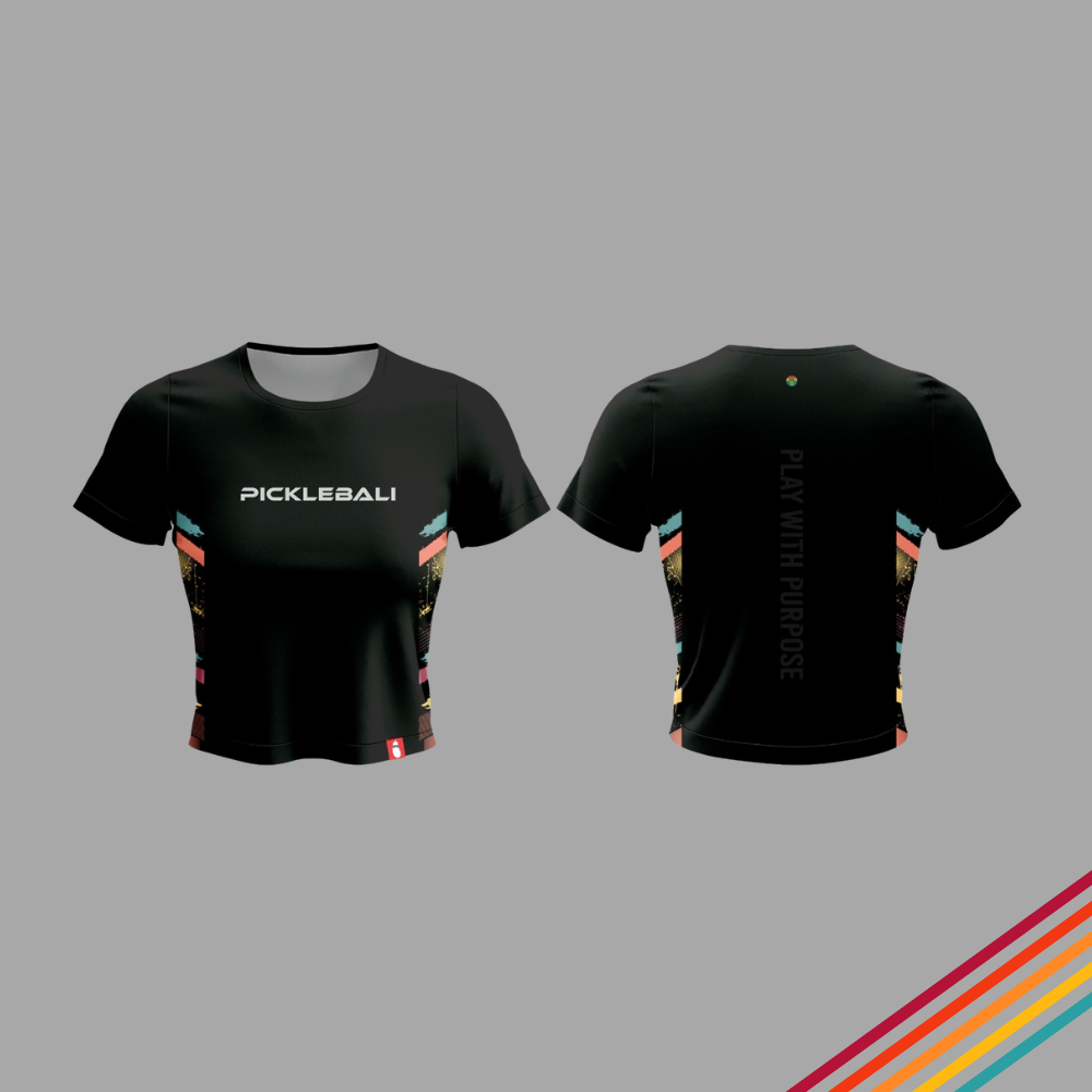 Graffiti Performance Crop Top